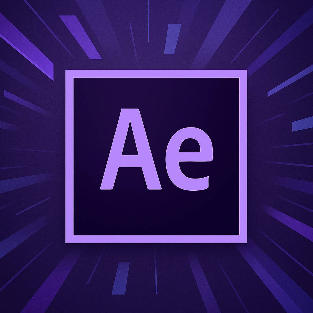 After effects logo square