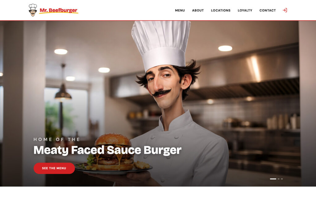 Mrbeefburger main screenshot